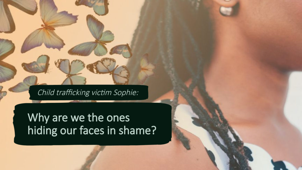 Child trafficking victim Sophie - ECPAT International