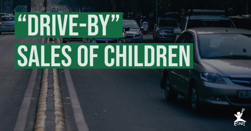 "drive-by" sales of children